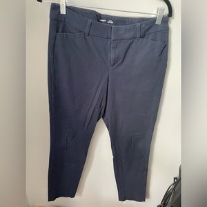 Navy size 6 pixie pants